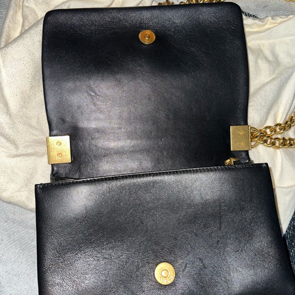 Versace Black and Gold Women's Bag - Picture 3 of 7